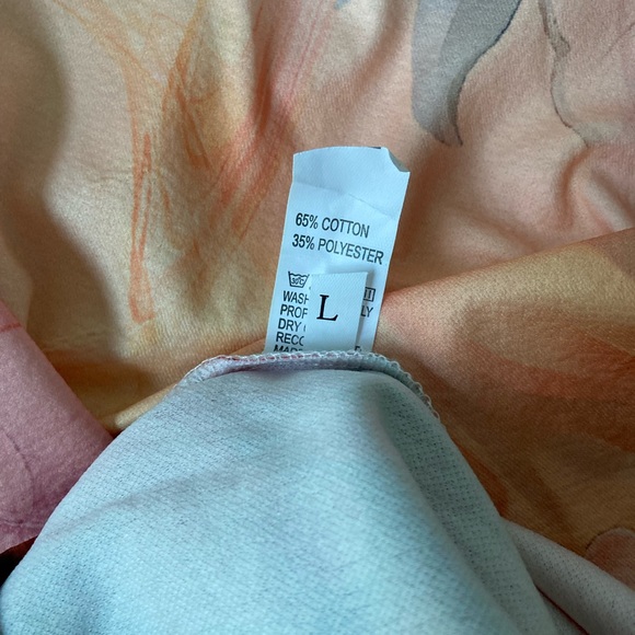 Emery Rose Floral loose fit rompers - Picture 10 of 10